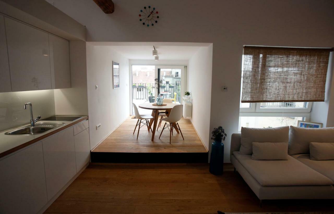 Studio Apartman Olaf 萨格勒布 外观 照片