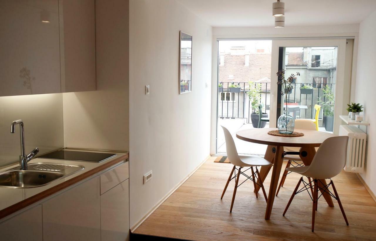 Studio Apartman Olaf 萨格勒布 外观 照片